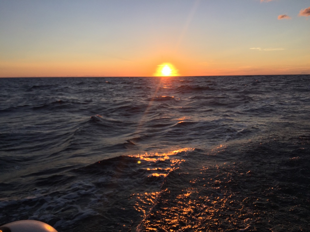 Sonnenuntergang über dem Meer